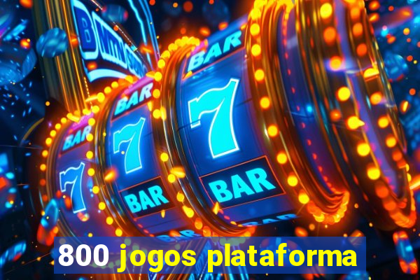 800 jogos plataforma